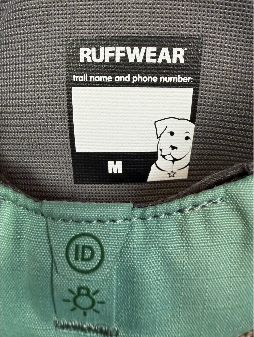Ruffwear Front Range Dog Harness Medium River Rock Green Reflective Outdoor - Picture 3 of 3